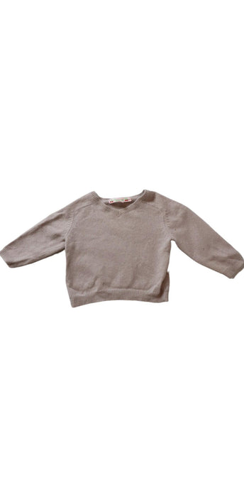 A Grey Knit Sweaters from Bonpoint in size 6-12M for neutral. (Back View)