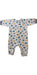 A Grey Long Sleeve Jumpsuits from Petit Bateau in size 6-12M for boy. (Back View)