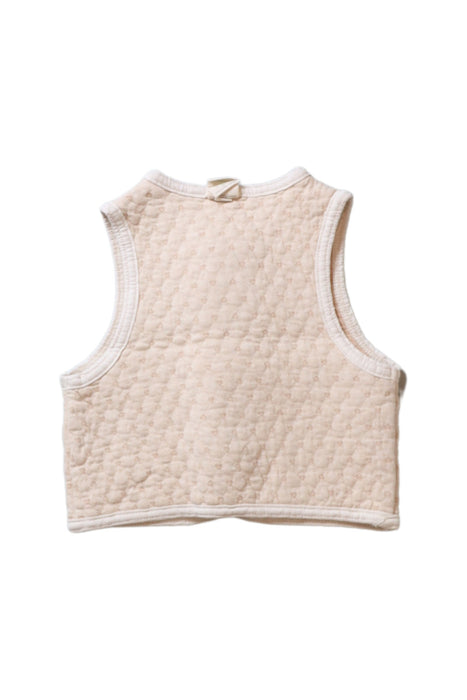 A Beige Outerwear Vests from Primeval in size 12-18M for neutral. (Back View)