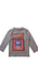 A Grey Long Sleeve Tops from Marvel in size 3T for boy. (Front View)