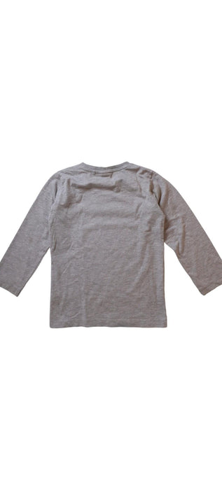 A Grey Long Sleeve Tops from Marvel in size 3T for boy. (Back View)