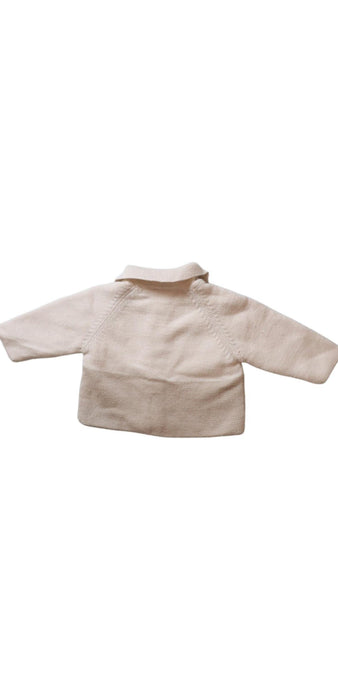 A Beige Cardigans from Ovale in size 0-3M for boy. (Back View)