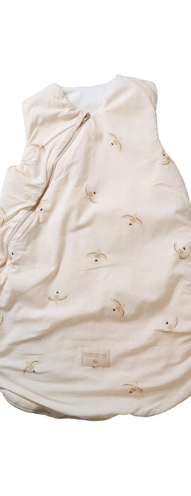 A Beige Sleepsacs from Nobodinoz in size O/S for neutral. (Front View)