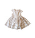 A White Short Sleeve Dresses from Caramelo Kids in size 2T for girl. (Front View)