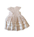 A White Short Sleeve Dresses from Caramelo Kids in size 2T for girl. (Back View)