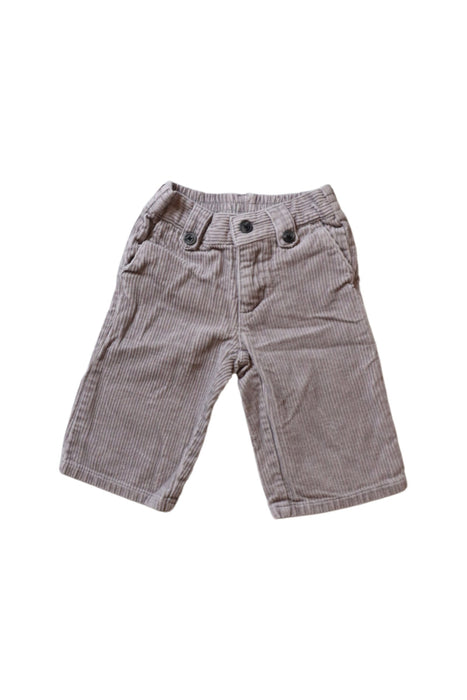 A Grey Casual Pants from Janie & Jack in size 3-6M for boy. (Front View)