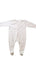 A White Onesies from Petit Bateau in size 6-12M for neutral. (Back View)