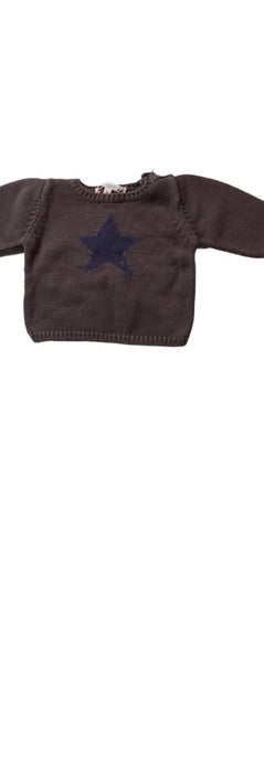 A Brown Knit Sweaters from Bonpoint in size 3-6M for neutral. (Front View)