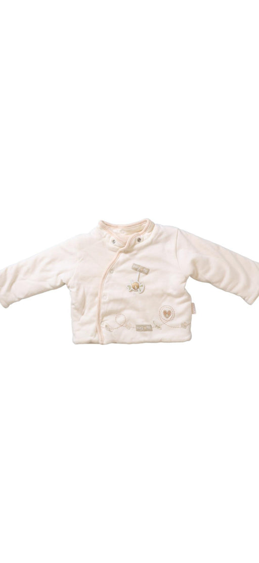 A Beige Cardigans from Natures Purest in size 3-6M for boy. (Front View)