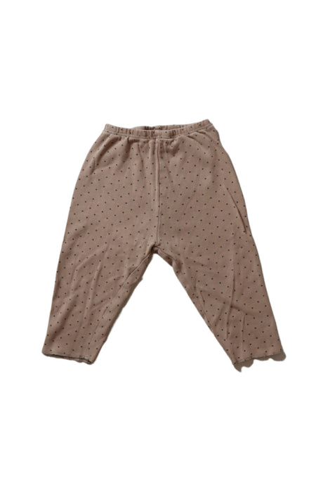 A Brown Casual Pants from Bonpoint in size 3-6M for girl. (Front View)