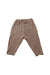 A Brown Casual Pants from Bonpoint in size 3-6M for girl. (Front View)