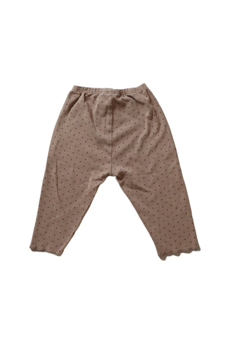 A Brown Casual Pants from Bonpoint in size 3-6M for girl. (Back View)