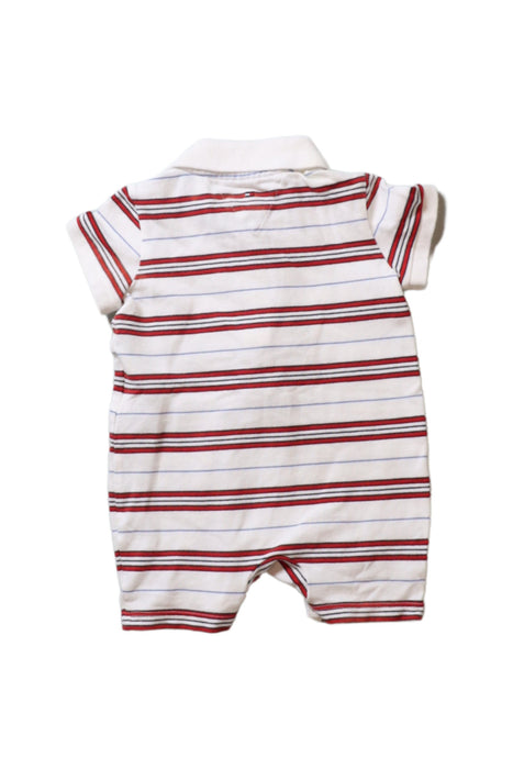 A Red Short Sleeve Rompers from Tommy Hilfiger in size 6-12M for boy. (Back View)