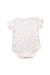 A White Short Sleeve Bodysuits from Chicco in size 6-12M for neutral. (Back View)