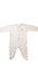 A Beige Onesies from Natures Purest in size 3-6M for neutral. (Front View)