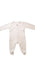 A Beige Onesies from Natures Purest in size 3-6M for neutral. (Back View)