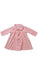 A Pink Long Sleeve Dresses from Ralph Lauren in size 0-3M for girl. (Front View)