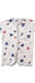 A White Rompers from Petit Bateau in size 3-6M for boy. (Front View)