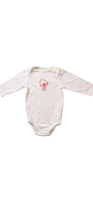 A White Long Sleeve Bodysuits from Stella McCartney in size 3-6M for neutral. (Front View)