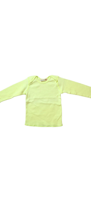 A Green Long Sleeve Tops from Bonpoint in size 0-3M for girl. (Front View)