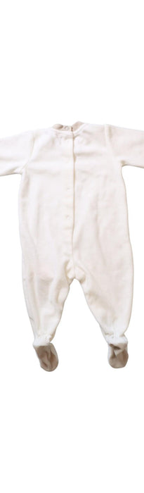 A White Onesies from Chicco in size 3-6M for neutral. (Back View)