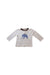 A White Long Sleeve Tops from Petit Bateau in size 12-18M for boy. (Front View)