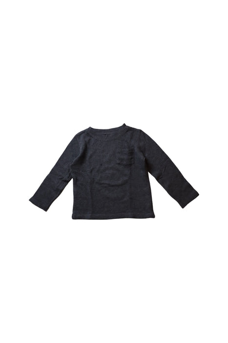 A Grey Long Sleeve Tops from Boden in size 3T for boy. (Front View)