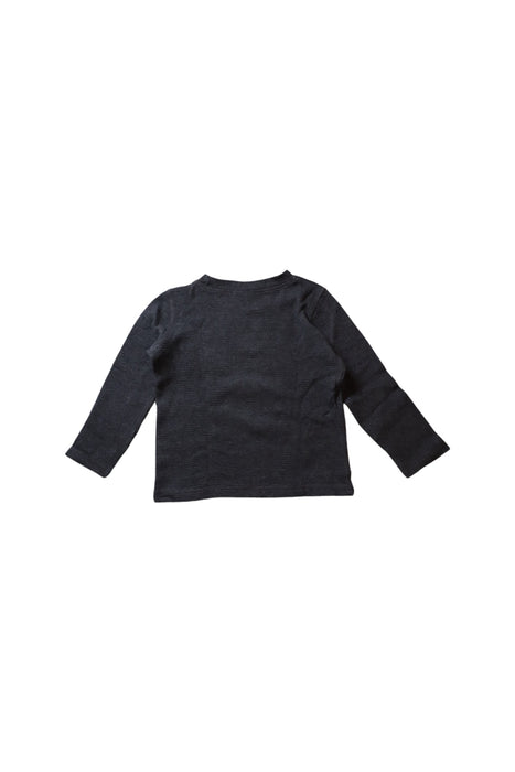 A Grey Long Sleeve Tops from Boden in size 3T for boy. (Back View)