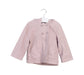 A Pink Coats from The Little White Company in size 12-18M for girl. (Front View)