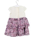 A Purple Short Sleeve Dresses from Lipsy London in size 12-18M for girl. (Back View)