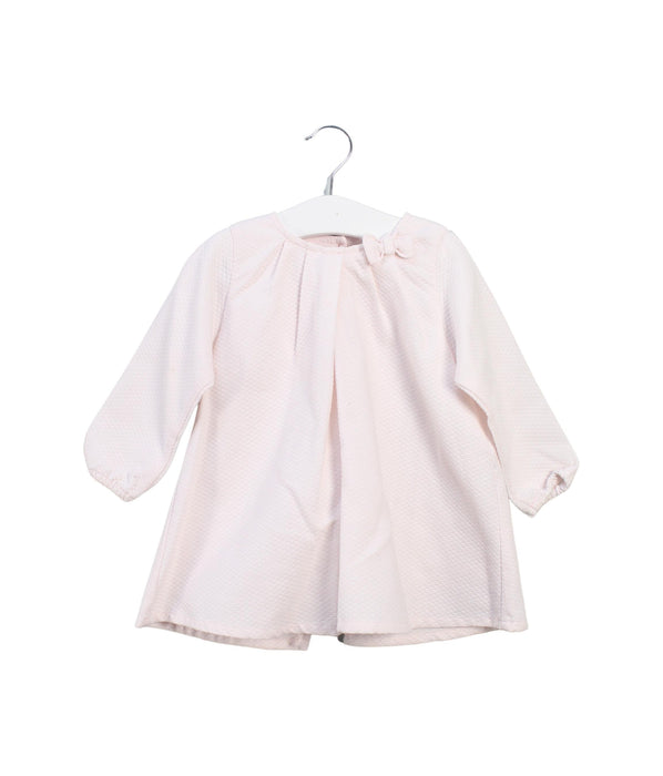 A White Long Sleeve Tops from Absorba in size 2T for girl. (Front View)