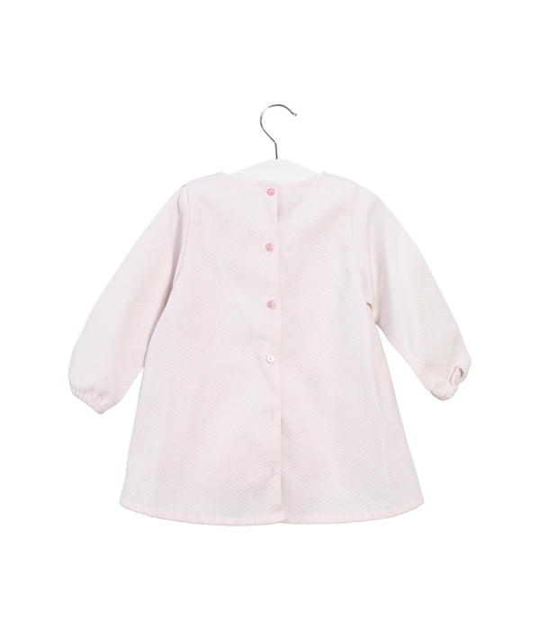 A White Long Sleeve Tops from Absorba in size 2T for girl. (Back View)