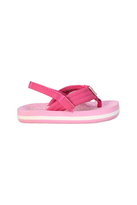 A Pink Sandals from Reef in size 12-18M for girl. (Back View)