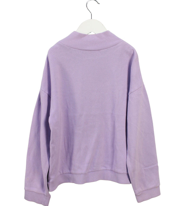 A Purple Crewneck Sweatshirts from Hundred Pieces in size 10Y for girl. (Back View)