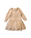 A Grey Sweater Dresses from Petit Bateau in size 18-24M for girl. (Front View)