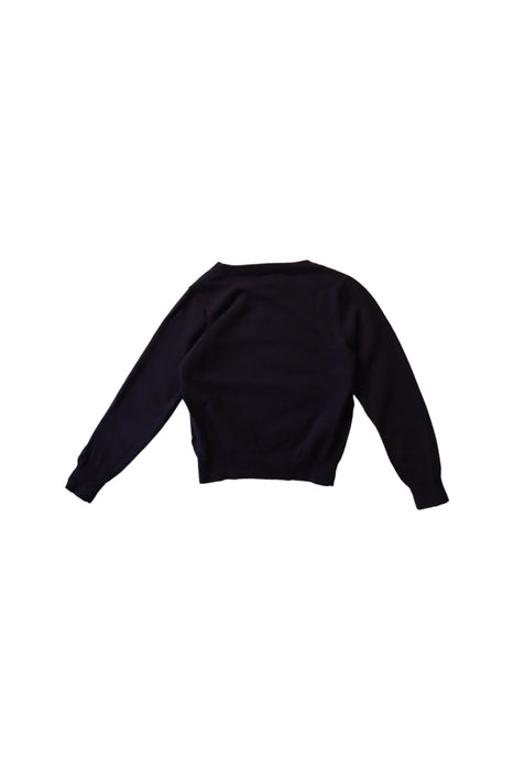 A Navy Knit Sweaters from Jacadi in size 4T for boy. (Back View)