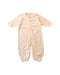 A White Long Sleeve Jumpsuits from Petit Bateau in size 3-6M for girl. (Front View)