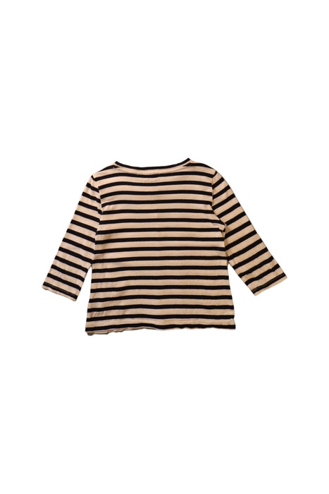 A White Long Sleeve Tops from Crewcuts in size 4T for girl. (Back View)