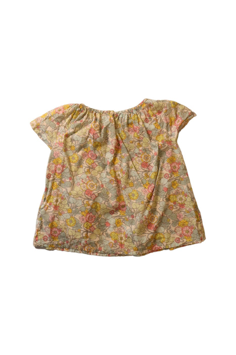 A Green Short Sleeve Tops from Bonpoint in size 4T for girl. (Back View)