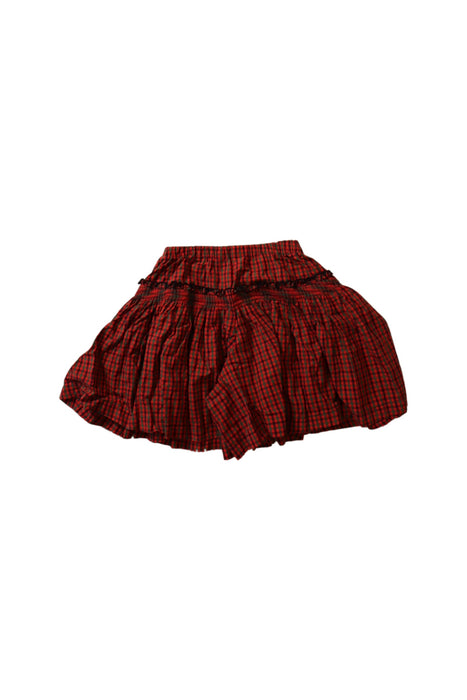 A Red Short Skirts from Familiar in size 4T for girl. (Back View)