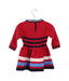 A Red Sweater Dresses from Chickeeduck in size 6-12M for girl. (Back View)