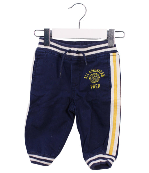 A Blue Casual Pants from Ralph Lauren in size 3-6M for boy. (Front View)