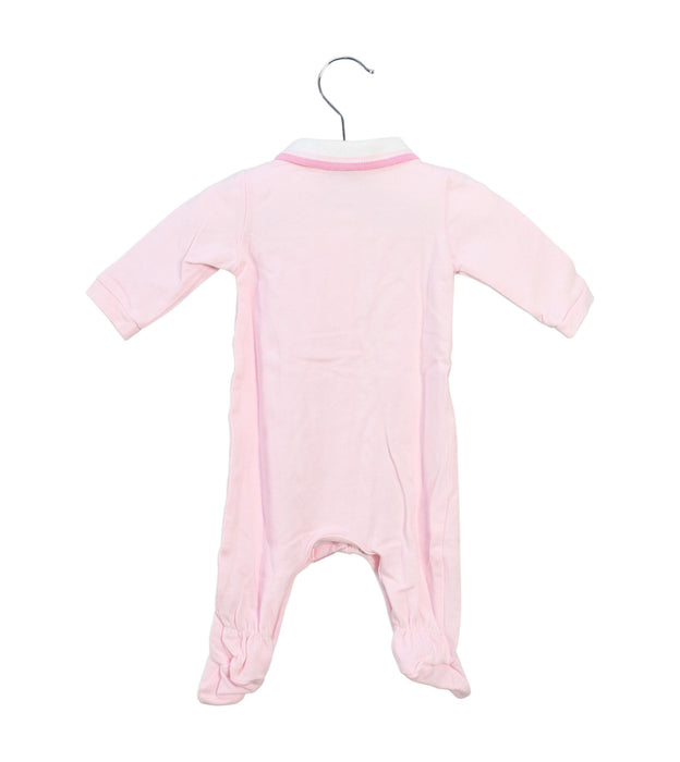 A Pink Onesies from Boss in size 0-3M for girl. (Back View)