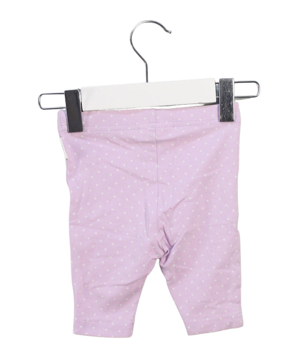 A Pink Leggings from Mides in size 3-6M for girl. (Back View)