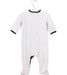 A White Onesies from Petit Bateau in size 3-6M for boy. (Back View)