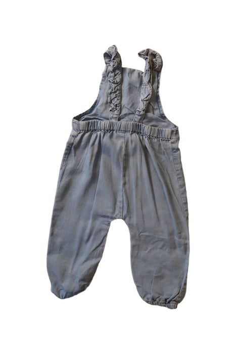 A Blue Sleeveless Jumpsuits from Seed in size 6-12M for girl. (Back View)