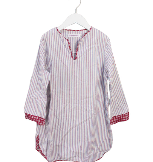 A White Long Sleeve Dresses from Little Mercerie in size 10Y for girl. (Front View)