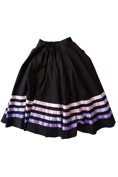 A Black Long Skirts from Fonteyn in size 11Y for girl. (Front View)