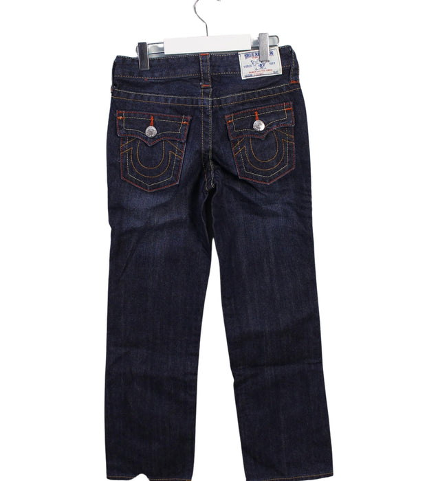 A Blue Jeans from True Religion in size 8Y for boy. (Back View)