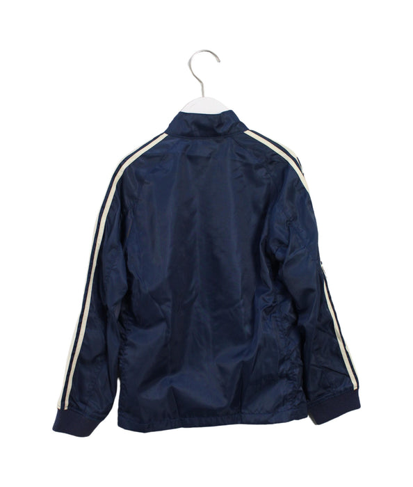 A Blue Lightweight Jackets from Joey Hysteric in size 7Y for boy. (Back View)